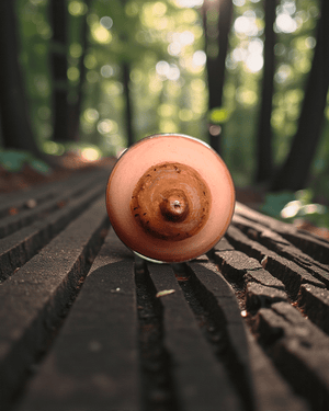 Feminine Body Form Ring β Handmade Clay & Resin Surreal Statement Jewelry with Adjustable Stainless Steel Band - SAMA