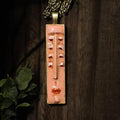 Eight Eyes Necklace ā Handmade Clay & Resin Surreal Statement Jewelry, Sculptural Fantasy Wearable Art with Alloy Pendant / Chain