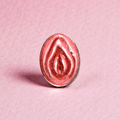 Feminine Body Form Ring – Handmade Clay & Resin Surreal Statement Jewelry with Adjustable Stainless Steel Band - SAMA