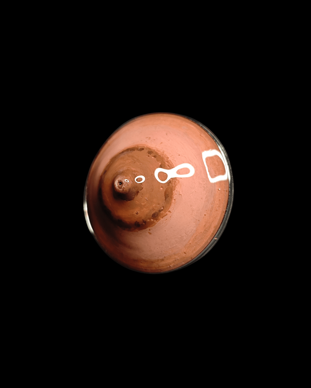 Feminine Body Form Ring – Handmade Clay & Resin Surreal Statement Jewelry with Adjustable Stainless Steel Band - SAMA