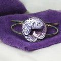 Fish Bracelet – Handmade Clay & Resin Surreal Statement Jewelry, Sculptural Fantasy Wearable Art with Adjustable Copper Band OOAK